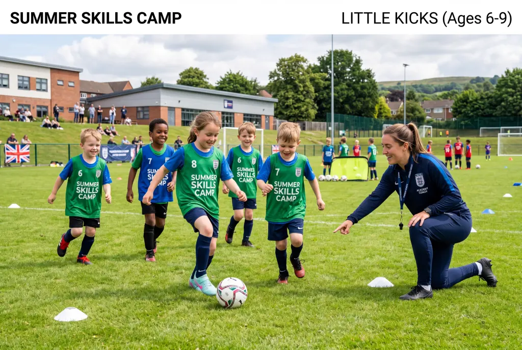 Summer Skills Camp: Little Kicks (Ages 6-9)